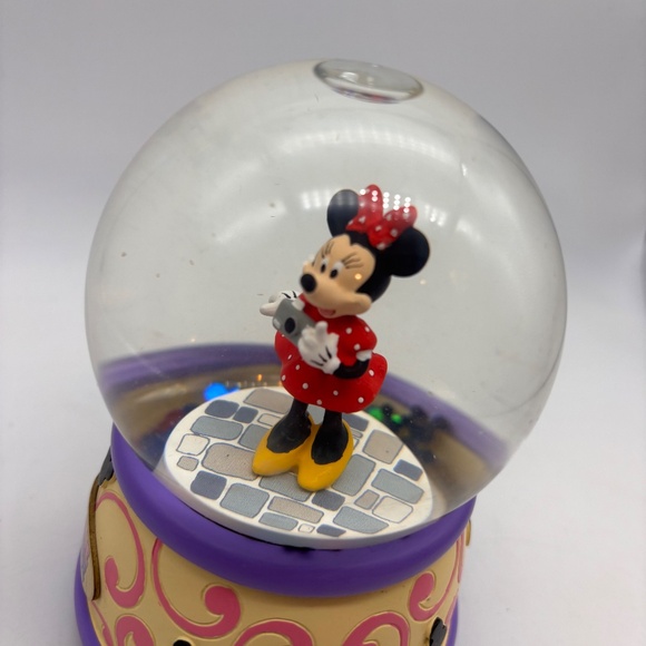 Disney Parks Minnie Mouse Collectible Water Snow Globe Minnie's Yoo Hoo - Picture 7 of 12